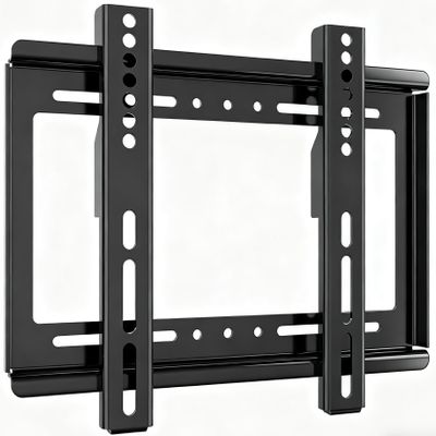TV Wall Mount Bracket Low Profile Fixed for 14-43 Inch LED, LCD and Plasma TVs Flat Screen, Universal TV Monitor Mount Fits 8" Wood Studs VESA 200x200mm by Nuyoah