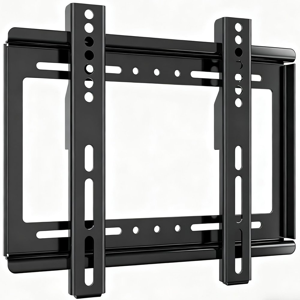 TV Wall Mount Bracket Low Profile Fixed for 14-43 Inch LED, LCD and Plasma TVs Flat Screen, Universal TV Monitor Mount Fits 8" Wood Studs VESA 200x200mm by Nuyoah