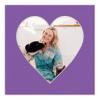 Poster Palooza 15x15 Mat Bevel Cut for 11x11 Photos - Precut Purple Heart Shaped Photo Mat Board Opening - Acid Free Matte to Protect Your Pictures - Bevel Cut for Family Photos, Pack of 25 Matboards view 4