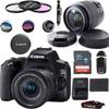 EOS 250D DSLR Camera with EF-S 18-55mm Lens - Basic Accessories Bundle (International Version) (Renewed) view 1
