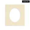 12x36 Mat Bevel Cut for 10x30 Photos - Precut Fresh Linen Canvas Oval Shaped Photo Mat Board Opening - Acid Free Matte to Protect Your Pictures - Bevel Cut for Family Photos, Pack of 1 Matboard view 2