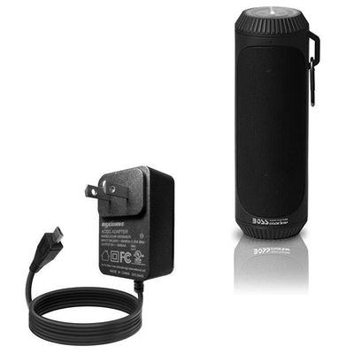 BoxWave Charger Compatible with BOSS Audio Bolt - Wall Charger Direct (15W), Rapid Charge Your Device with Built-in 3ft Cable