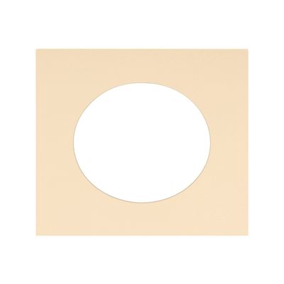Poster Palooza 10x10 Photo Mat Board for 6x6 Photos Precut Circle Shape Opening Acid Free Bevel Cut Picture Frame Mat, Steel Blue, Mat Board for Framing Photos & Artwork, 1-Pack Matboard