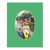 16x20 Mat Bevel Cut for 13.5x17 Photos - Precut Bright Green Oval Shaped Photo Mat Board Opening - Acid Free Matte to Protect Your Pictures - Bevel Cut for Family Photos, Pack of 25 Matboards view 4
