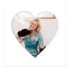 15x15 Mat Bevel Cut for 11x11 Photos - Precut White Heart Shaped Photo Mat Board Opening - Acid Free Matte to Protect Your Pictures - Bevel Cut for Family Photos, Pack of 25 Matboards view 4