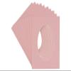 20x38 Mat Bevel Cut for 15x30 Photos - Precut Pink Oval Shaped Photo Mat Board Opening - Acid Free Matte to Protect Your Pictures - Bevel Cut for Family Photos, Pack of 25 Matboards view 1