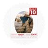 16x20 Mat Bevel Cut for 12x16 Photos - Precut Oyster Shell White Oval Shaped Photo Mat Board Opening - Acid Free Matte to Protect Your Pictures - Bevel Cut for Family Photos, Pack of 10 Matboards view 1