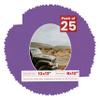 10x13 Mat Bevel Cut for 8x10 Photos - Precut Dark Purple Oval Shaped Photo Mat Board Opening - Acid Free Matte to Protect Your Pictures - Bevel Cut for Family Photos, Pack of 25 Matboards view 1