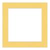 21x21 Mat Bevel Cut for 17x17 Photos - Precut Chamois Yellow Square Shaped Photo Mat Board Opening - Acid Free Matte to Protect Your Pictures - Bevel Cut for Family Photos, Pack of 1 Matboard view 3