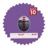 16x20 Mat Bevel Cut for 8x10 Photos - Precut Dark Purple Oval Shaped Photo Mat Board Opening - Acid Free Matte to Protect Your Pictures - Bevel Cut for Family Photos, Pack of 10 Matboards view 1