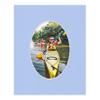 16x24 Mat Bevel Cut for 13x19 Photos - Precut Baby Blue Oval Shaped Photo Mat Board Opening - Acid Free Matte to Protect Your Pictures - Bevel Cut for Family Photos, Pack of 25 Matboards view 4