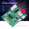 CCYLEZ Power Amplifier Board, Bluetooth5.0 2X5W Amplifier Board AUX Audio Input Power Amplifier Board 3.7V to 5V, Hands Calling, External Buttons, Micro Power Control view 3