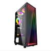 Bgears b-Optillusion (Fans NOT Included) Gaming PC ATX case, Special Optical Illusion ARGB Front Panel, Tempered Glass Side. USB3.0, Support up to EATX Motherboard. view 1