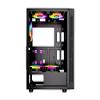 Bgears b-Optillusion (Fans NOT Included) Gaming PC ATX case, Special Optical Illusion ARGB Front Panel, Tempered Glass Side. USB3.0, Support up to EATX Motherboard. view 3