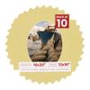 16x20 Mat Bevel Cut for 12x16 Photos - Precut Soft Yellow Oval Shaped Photo Mat Board Opening - Acid Free Matte to Protect Your Pictures - Bevel Cut for Family Photos, Pack of 10 Matboards view 1