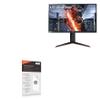 BoxWave Screen Protector Compatible with LG 27 Monitor (27GN650) - ClearTouch Anti-Glare (2-Pack), Anti-Fingerprint Matte Film Skin view 1