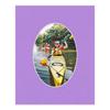 16x20 Mat Bevel Cut for 12x16 Photos - Precut Light Purple Oval Shaped Photo Mat Board Opening - Acid Free Matte to Protect Your Pictures - Bevel Cut for Family Photos, Pack of 1 Matboard view 4