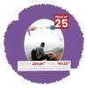 20x24 Mat Bevel Cut for 16x20 Photos - Precut Dark Purple Oval Shaped Photo Mat Board Opening - Acid Free Matte to Protect Your Pictures - Bevel Cut for Family Photos, Pack of 25 Matboards view 1