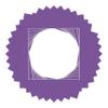 6x6 Mat Bevel Cut for 3x3 Photos - Precut Dark Purple Square Shaped Photo Mat Board Opening - Acid Free Matte to Protect Your Pictures - Bevel Cut for Family Photos, Pack of 10 Matboards view 3