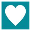 27x27 Mat Bevel Cut for 22x22 Photos - Precut Teal Blue Heart Shaped Photo Mat Board Opening - Acid Free Matte to Protect Your Pictures - Bevel Cut for Family Photos, Pack of 1 Matboard view 3