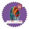 8x11 Mat Bevel Cut for 6x9 Photos - Precut Dark Purple Oval Shaped Photo Mat Board Opening - Acid Free Matte to Protect Your Pictures - Bevel Cut for Family Photos, Pack of 10 Matboards view 1