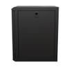 NavePoint 15.75 in Wall Mount Network Cabinet, 9U, Glass, Black view 3