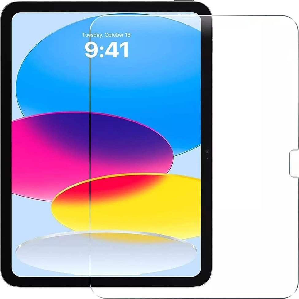 SaharaCase - ZeroDamage Ultra Strong Tempered Glass Screen Protector for Apple iPad 10.9" (10th Generation 2022) - Ultra Strong Anti Scratch/Fingerprint Full Coverage Bubble Free 9H Hardness - Clear