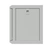 NavePoint 11.8 in Wall Mount Network Cabinet, 6U, Glass, Gray view 3