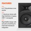 JBL Stage 260W - in-Wall Loudspeaker with 6.5" Polycellulose Cone Woofer, 1" Aluminum Dome Tweeter & Zero Bezel Grille - Easy to Install view 3
