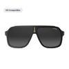Carrera Smart Glasses with Alexa (newest model), Smart audio glasses, Cruiser black frames with gradient sunglass lenses, Navigator view 1