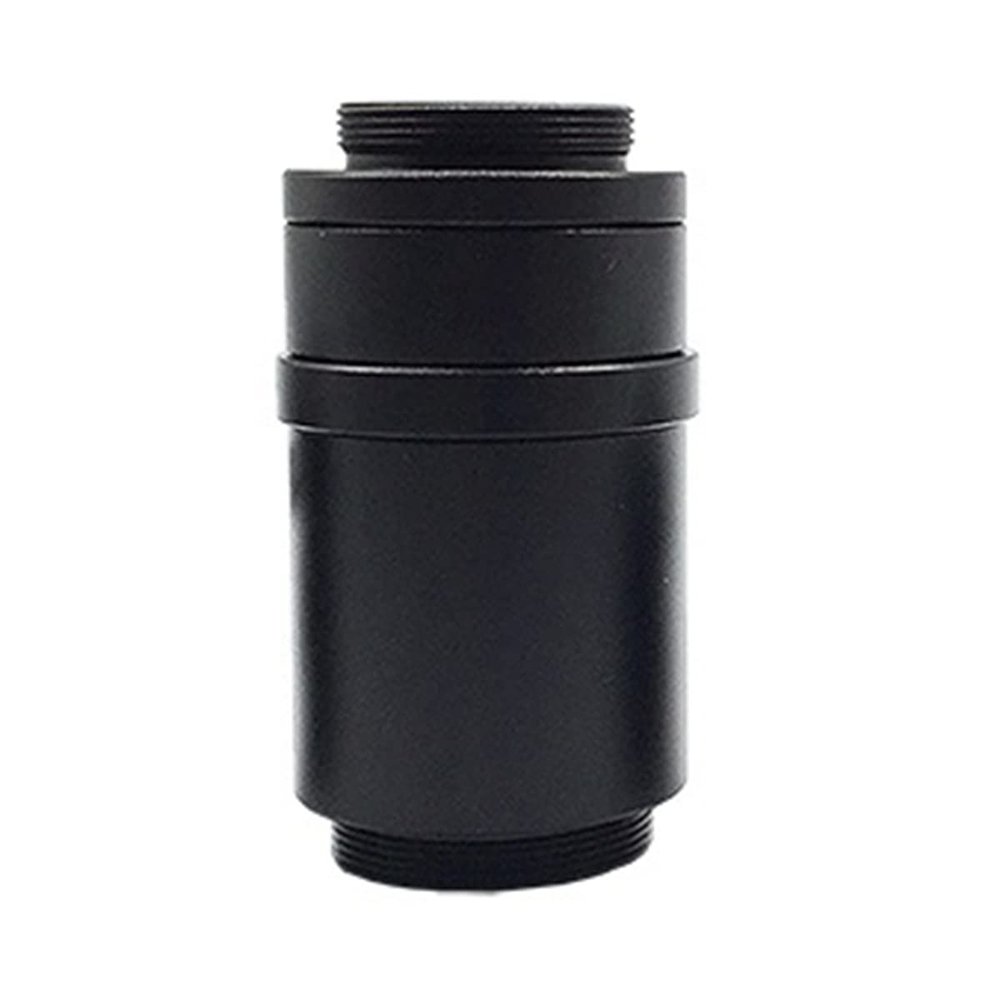 RADHAX Microscope Kit 0.5X 0.3X C-Mount Lens 1/2 1/3 1x Adapter for Simul Focal Trinocular Stereo Microscope Microscope Lens Adapters (Color : 1X CTV Lens)