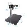 BAHCCE Lab Microscope Slides 130X Zoom Stereo Digital Microscope LED Ring Light Microscope Parts (Color : 38MP) view 2