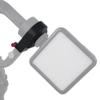 BGNing Cold Shoe Ring Clamp Adapter 1/4" Thread Video Microphone Lights Holder Mount Extension Bar Compatible with OM 5 OSMO Mobile 5 Gimbal Mic view 1