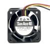 109P0412B301 DC12V 0.28A 4028 4cm 3-Wire Dual Ball Bearing case Cooling Fan view 1