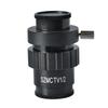 RADHAX Microscope Kit 0.5X 0.3X C-Mount Lens 1/2 1/3 1x Adapter for Simul Focal Trinocular Stereo Microscope Microscope Lens Adapters (Color : 1-2 CTV Lens) view 1