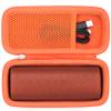 Khanka Hard Case and Silicone Case Replacement for Sonos Roam Portable Smart Bluetooth Speaker (Orange) view 2