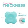 Yes4All Yoga Knee Pads Pair, Thick Yoga Kneeling Pad for Pilates Exercise, 13/16 Inches Cushion Knees Elbow Mat Supplies for Women & Men, Fitness, Travel, Neo Green view 2