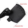 MOOKEENONE 1 x USB Cable Charger, 1M Plastic Charging Charger Cable Sync Data Clip for Garmin Approach S2 S4 GPS Watch view 3