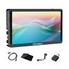 FEELWORLD FW568S 6 Inch SDI Field Monitor Full HD 1920x1080 IPS DSLR Camera Monitor with Waveform LUT Peak Video Focus F970 External Power and Install Kit 3G SDI 4K HDMI Input 8.4 V DC Output view 1