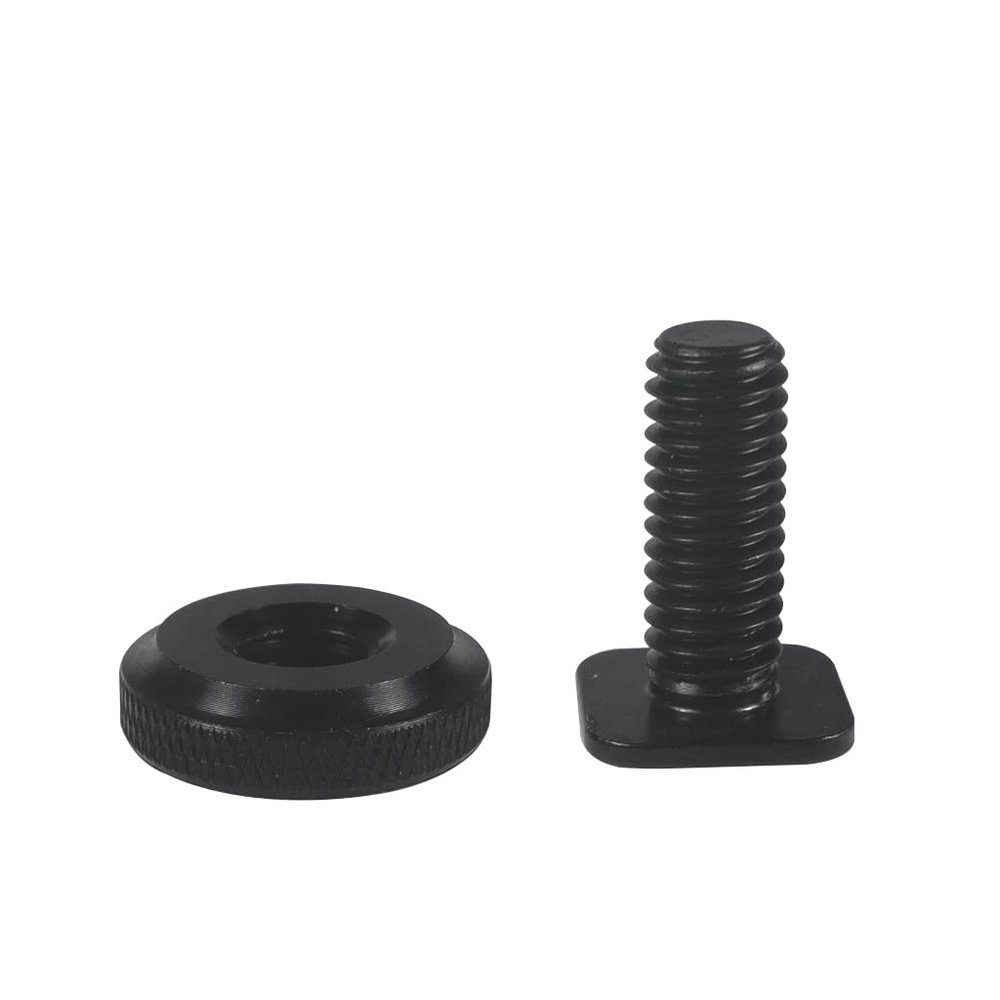 FEICHAO 2pcs 3/8 Hot Shoe Adapter Single Nuts Conversion Screw for DSLR Camera Accessories