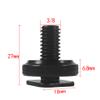 FEICHAO 2pcs 3/8 Hot Shoe Adapter Single Nuts Conversion Screw for DSLR Camera Accessories view 2