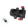 1 Set Anti-Slip Camera Cage Baseplate with Dual 15mm Rod Rail Clamp Accessories for Camera Cage view 4