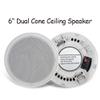 Pasotim 6Inch Cone Ceiling Speaker Indoor Roof Loudspeaker Good Sound Quality in-Wall Speaker Music System view 3