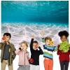 12x10ft Underwater World Photography Background Blue Ocean Backdrops Deep Blue Water Stone Sand Backdrop Seabed Children Birthday Home Decoration Under Sea Birthday Party Theme Decor view 4