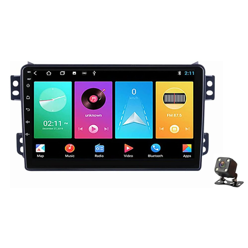 Double Din Android 10 with 9 inch Touch Screen Car DVD Multimedia Player Radio for Opel Agila 2008 2009 2010 2011 2012 2013 2014 Car Stereo Autoradio Navigation GPS