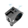 FEICHAO 22mm/25mm Dual Handle Pipe Clamp Universal Anti-Loose Connection Arm Compatible with Zhiyun Crane2 Plus Crane V2 Gimbal Stabilizer (25mm Pipe Clamp) view 2