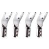 4 PCS Audio Y Plug Solder Y Plated Copper Screw Fork HiFi Speaker Spade Connector view 1