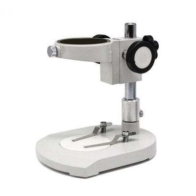 BAHCCE Lab Microscope Slides Stereo Microscope Working Stage Stand, with Microscope 14mm Column Upright Post Pole Pillar and 52mm Head Holder Ring Microscope Parts (Size : One Size)
