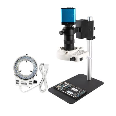 BAHCCE Lab Microscope Slides Electronic Digital Microscope 38MP 16MP Camera for Electronics Stereo Repair Pofessional Microscope Parts (Color : AZK-VGA 16MP Upgrade)