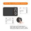 Andoer 4K Compact Digital Camera Video Camcorder 48MP 2.4 Inch IPS Screen 16X Digital Zoom Anti-Shake Smile Capture Built-in Flash Battery with 32GB Memory Card for Kids Teens Friends view 3